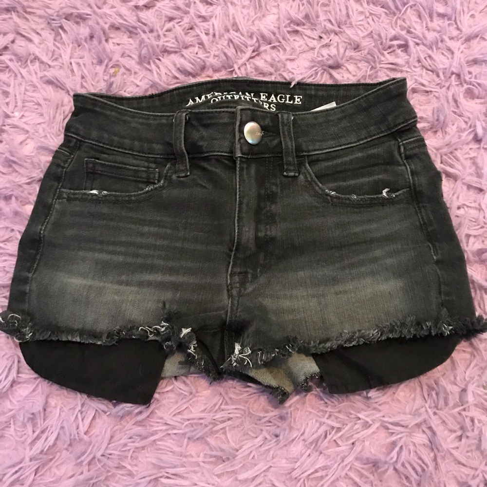 AE Black Fade Shorts